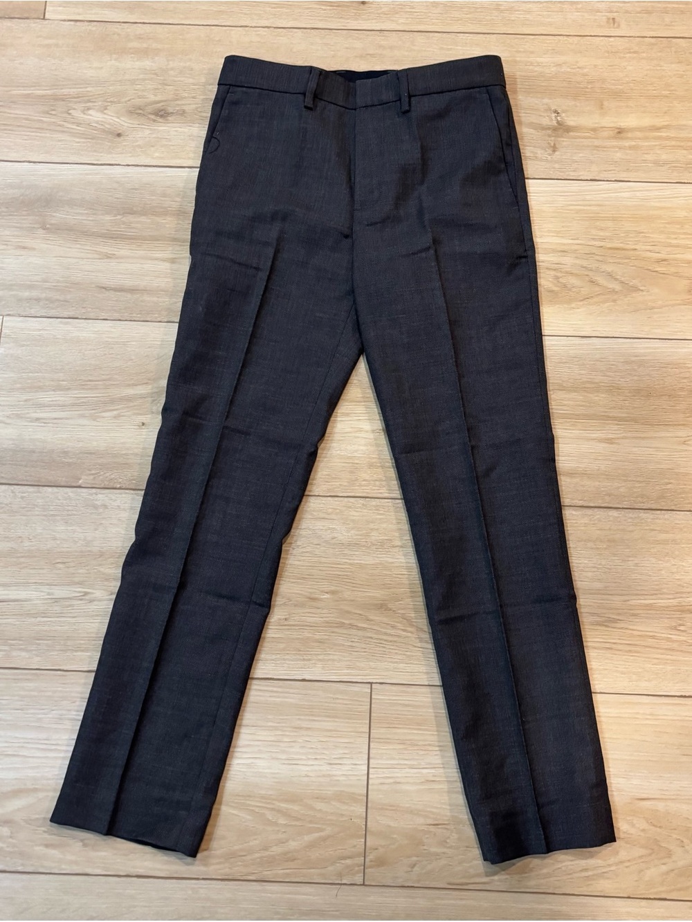 J. Crew Crewcuts Ludlow Slim Gray Wool Blend Dress Pants Boys Size 8
